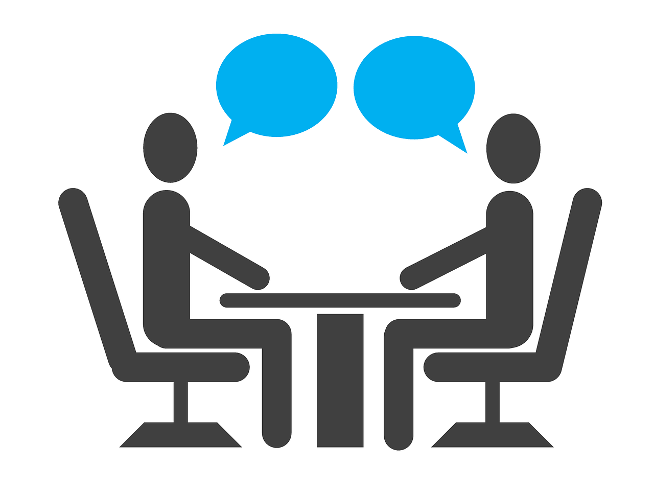 An image of two people in an interview setting, showcasing the personalized and professional approach to executive search and placement services.